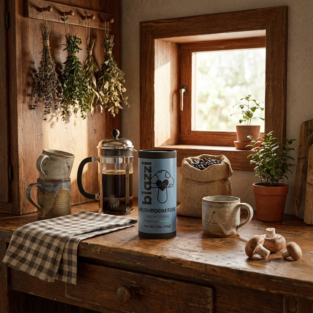 Mushroom Fuse Instant Coffee (Medium Roast)