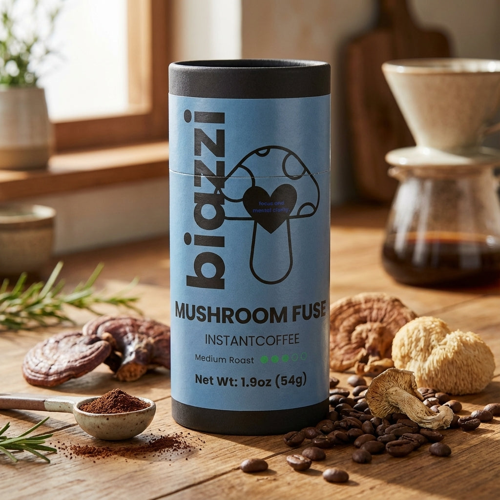 Mushroom Fuse Instant Coffee (Medium Roast)